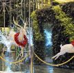 圣诞节商场内部装饰设计效果图欣赏