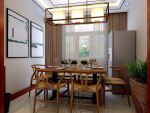 呼和浩特 丁香河畔 中式风格 120平米设计方案 现代中式客厅