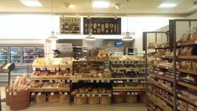超市陈列设计图片 面包店面装修图