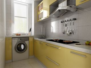 现代简约家装小户型整体厨房装修图片