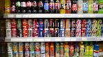 超市饮品区货架装饰效果图片