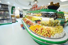 最新果蔬超市室内装修效果图
