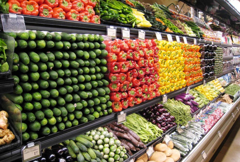 蔬果超市摆设图片图片