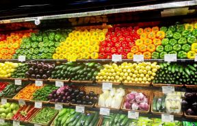 蔬果超市室内设计装修效果图图集
