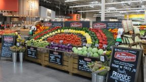 超市装饰设计图片 果蔬超市装修效果图
