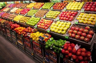 最新水果超市装修效果图