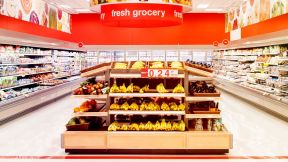 超市装修效果图 美式超市装修