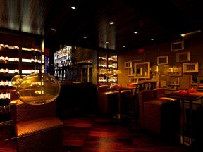 个性主题酒吧餐厅设计效果图片