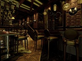 个性酒吧吧台装修设计效果图片