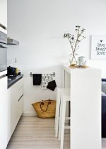 北欧风格家装厨房吧台装修设计效果图片