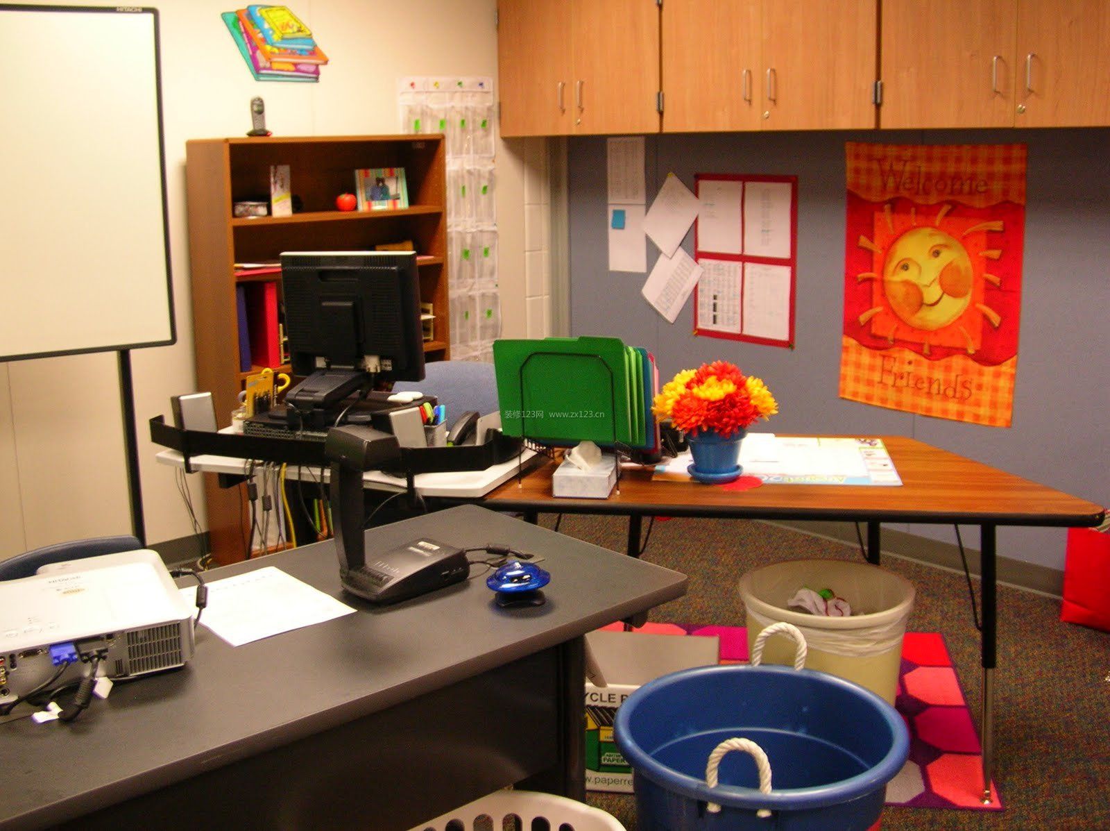 简单幼儿园办公室设计装修图片