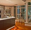 最新现代家装风格厨房吧台设计效果图大全