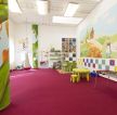 现代艺术幼儿园地板装修效果图