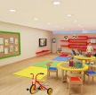 现代田园风格室内幼儿园地板装修效果图