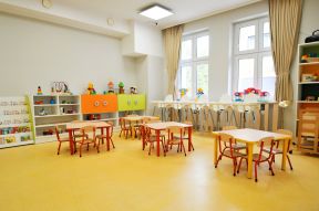 简单幼儿园装修图片 幼儿园地板装修效果图