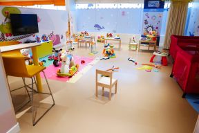 现代简约幼儿园装修效果图 幼儿园室内效果图