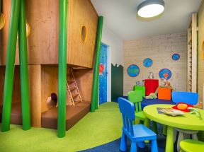 幼儿园地板装修效果图 艺术幼儿园装修效果图