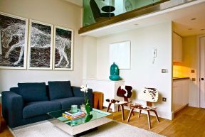 小户型客厅沙发 80平米小户型简装