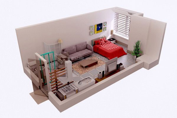 单身公寓的设计