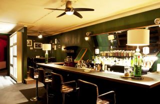 小型复古酒吧吧台装修效果图片大全