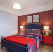 美式古典风格15平方米卧室装修效果图片