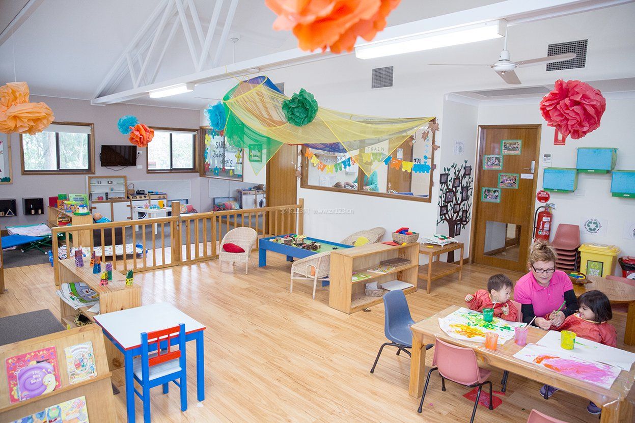 幼儿园建筑教室布置设计效果图片大全