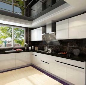 厨房橱柜颜色 现代家装效果图