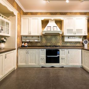 厨房橱柜颜色 欧式家装图