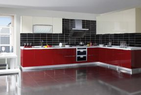 厨房橱柜颜色 现代风格设计
