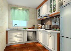 厨房橱柜颜色 小厨房装修图片