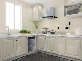 厨房橱柜颜色 现代家装风格