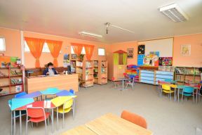 日韩幼儿园装修效果图 教室设计