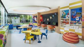 日韩幼儿园装修效果图 艺术幼儿园装修效果图