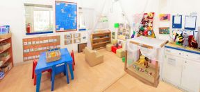 现代装饰幼儿园建筑效果图