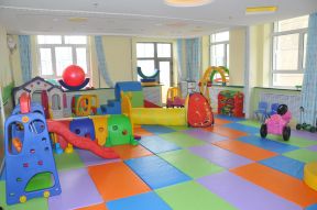 室内建筑幼儿园地板装修效果图