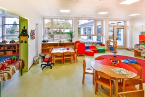 幼儿园建筑室内教室装饰设计效果图