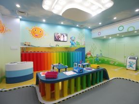幼儿园墙面布置图片 地中海装修风格