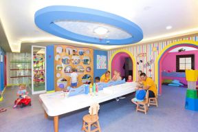 幼儿园墙面布置图片 现代风格