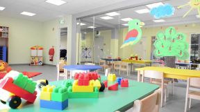 现代幼儿园教室墙面布置设计效果图片