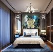 中式风格设计卧室家居摆设装修效果图片