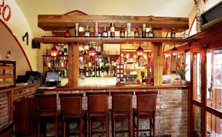 小酒吧吧台装修设计效果图片