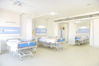 现代医院病房装修效果图片