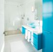 超现代家装浴室柜装修效果图片