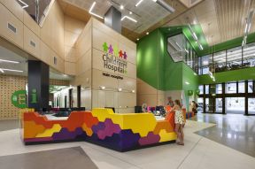 儿童医院背景图片 医院大厅装修效果图