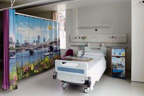 室内设计现代简约风格医院病房装修效果图