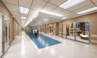 最新现代医院大厅装修效果图