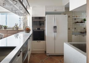 开放式厨房隔断效果图 家庭室内设计