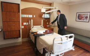 医院卧室室内背景图片 最新现代医院装修效果图