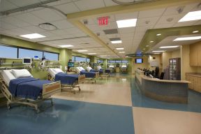 医院卧室室内背景图片 医院室内装修效果图