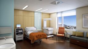 最新现代医院病房装修效果图